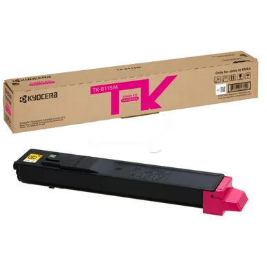 Kyocera toner TK-8115M orgiinal magenta 6 000 sidor Kyocera toner TK-8115M orgiinal magenta 6 000 sidor