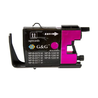 Megashop BROTHER 0LC1240M magenta bläckpatron 1200 sidor