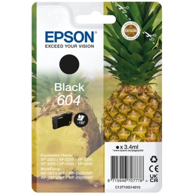 Epson 604 Bläckpatron svart Epson 604 Bläckpatron svart