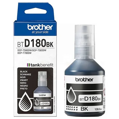 Brother BTD180 Bläckflaska svart BTD180BK