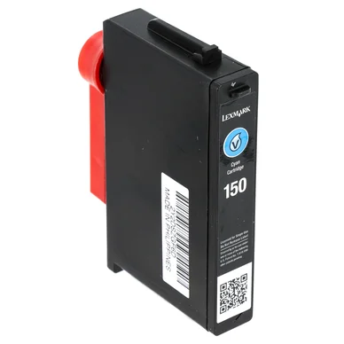 Bläckpatron 150 Lexmark 200 sidor original cyan 14N1608E