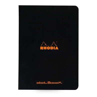 Rhodia Classic stapl black A5 dot