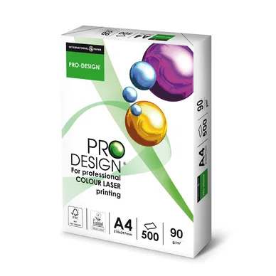 MultiCopy Pro Design, 90g, A4, ohålat, 500 ark