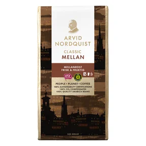 Arvid Nordquist Classic Kaffe Mellanbrygg 500 g, 12 st