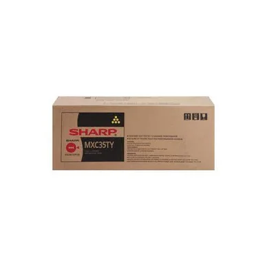 Sharp toner MXC35TY original gul 6 000 sidor MXC35TY