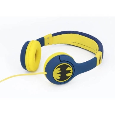 Batman Hörlur Junior On-Ear Batlogo Blå