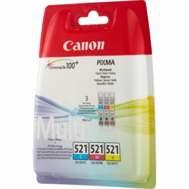 CANON alt CANON CLI-521 C/M/Y Bläckpatron Multipack CMY