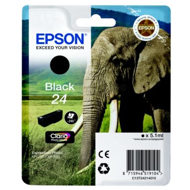 EPSON alt Bläckpatron Epson 24 5,1 ml original svart