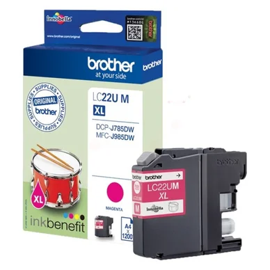 Brother LC-22U Bläckpatron magenta LC22UMXL