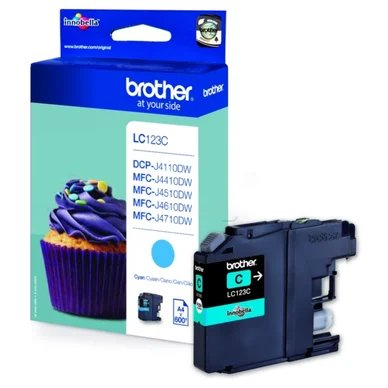 Brother Cyan Ink Cartridge LC123C