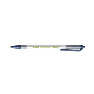Kulspetspenna BIC ECOlution Clic Stic blå, 50st