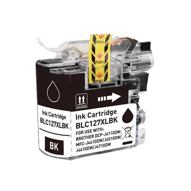 Megashop BROTHER 0LC127XLBK svart bläckpatron 28 ml (LC127XL)