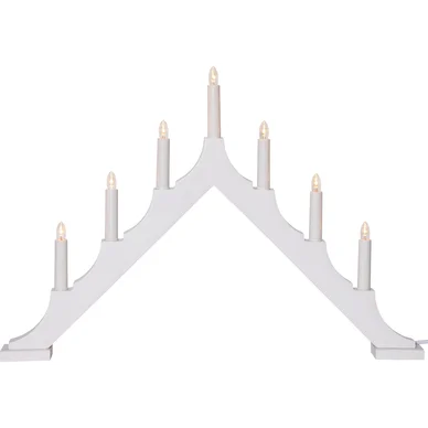 Star Trading Ljusstake Alma Vit 58,5cm