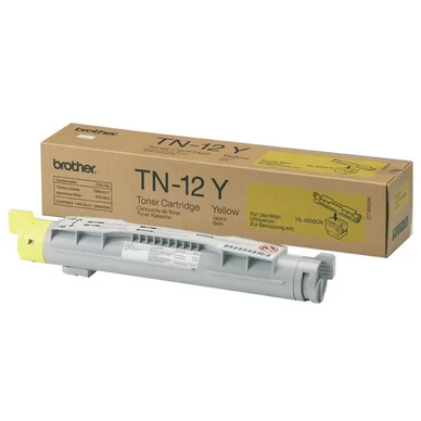 Brother gul toner 6.000 sidor TN-12Y