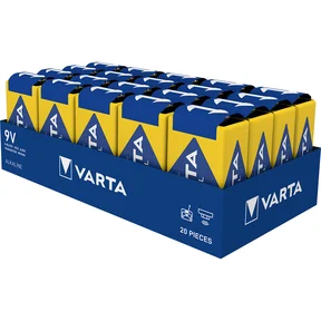 Varta Industrial Pro 9V batteri - Bulk 20 st