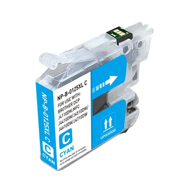 Megashop BROTHER 0LC125XLC cyan bläckpatron 16,6 ml (LC125XL)