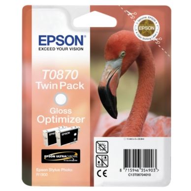 EPSON alt EPSON Twin Pack Gloss Optimizer bläckpatron