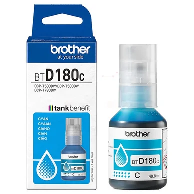 Brother BTD180 Bläckflaska cyan BTD180C