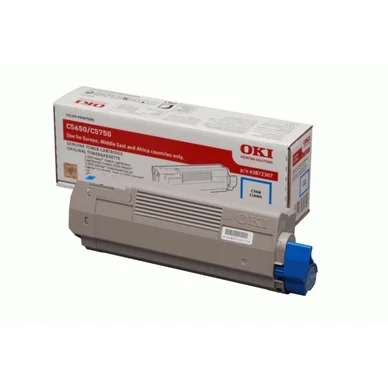 OKI cyan toner 2.000 sidor OKI cyan toner 2.000 sidor