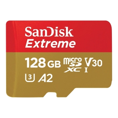 SANDISK alt Sandisk Extreme MicroSD 128GB