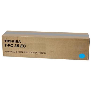 TOSHIBA alt TOSHIBA toner T-FC35EC original cyan 21 000 sidor