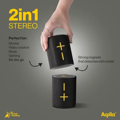 Aqiila Soundbird Duo 2-in-1 högtalare