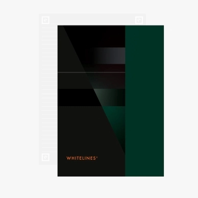White Lines Whitelines, Linjerat, B5, Svart