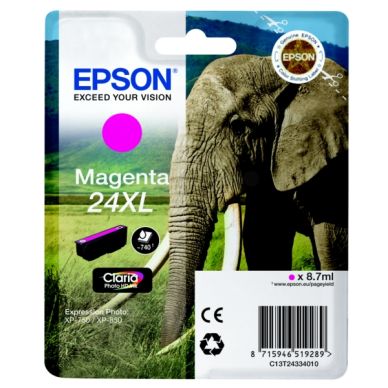 EPSON alt Epson bläckpatron 24XL original magenta 8,7 ml