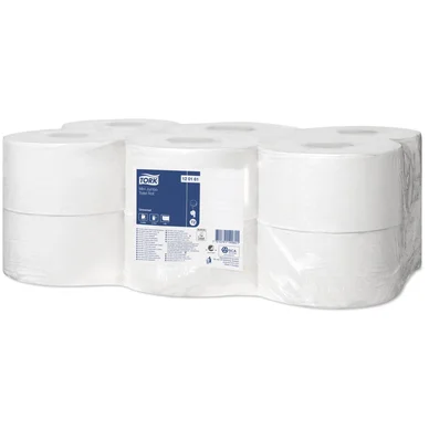 Toalettpapper Tork T2 Universal Mini Jumbo 1-Lag 12Rl/Fp