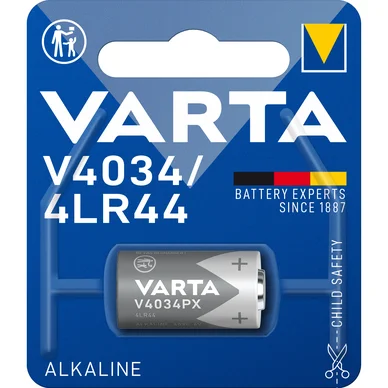 Varta V4034/4LR44 Alkaliskt batteri - 1 Pack
