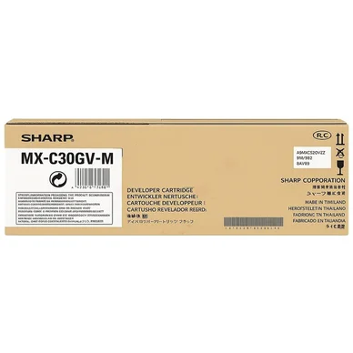 Sharp Magenta Developer Cartridge MXC30GVM