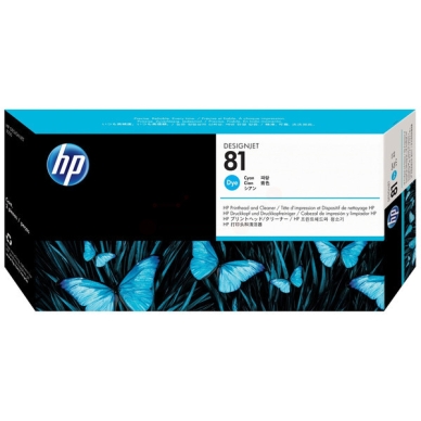 HP alt HP Cyan Dye Printhead och Cleaner No. 81 (13 ml)