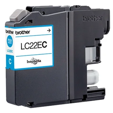 Bläckpatron Brother LC22EC 2400 sidor original cyan LC22EC