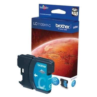 Brother Cyan bläckpatron High Yield LC1100HYC