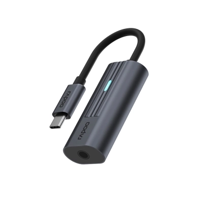Rapoo Adapter USB-C UCA-1002 USB-C till 3,5 mm Ljud