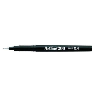 Fineliner Artline EK-200 F 0.4 Svart