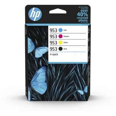 HP alt HP multipack 953 original 23.5 svart och 10 ml färg