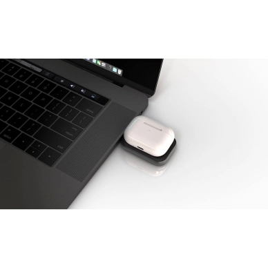 ZENS Single Trådlös Qi Laddare för Airpods USB-C ZENS Single Trådlös Qi Laddare för Airpods USB-C