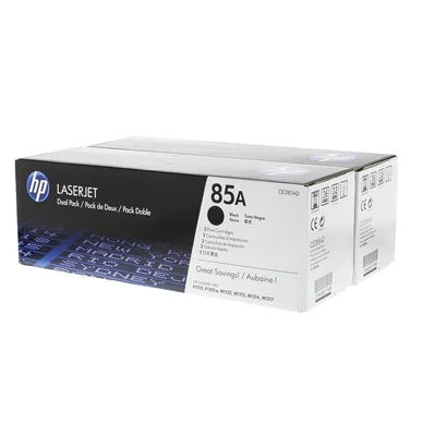 HP CE285A svart toner 2-pack 1600 sidor x 2