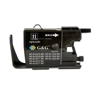 Megashop BROTHER 0LC1240BK svart bläckpatron 2400 sidor